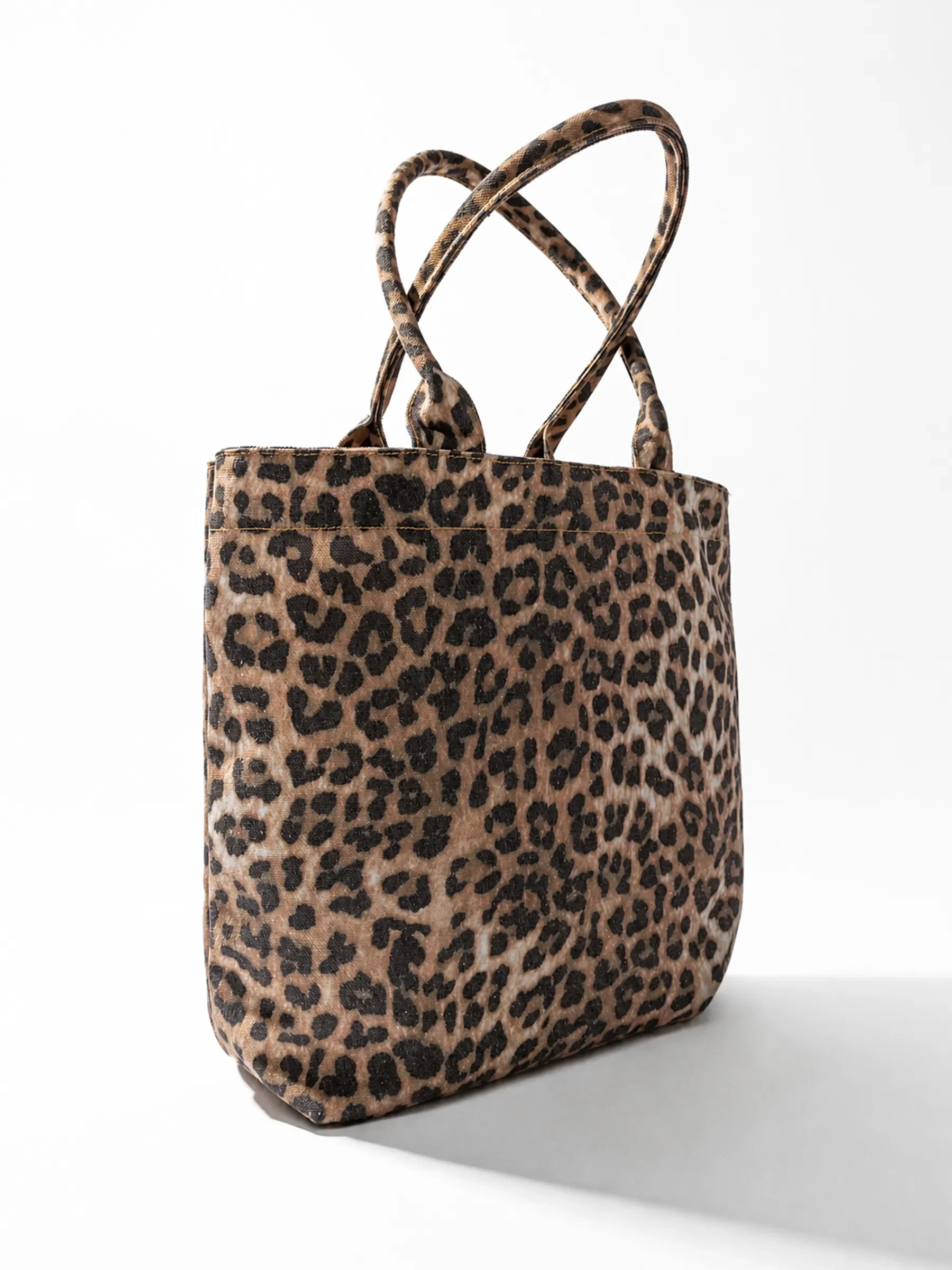 Einkaufstasche mit Leopardenmuster